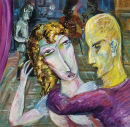 Antonio Posada. Escena de Café