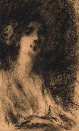 Francisco Domingo. Retrato de dama