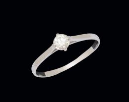 Anillo brillante 0,15 cts