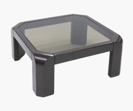 MESA DE CENTRO EN MADERA BARNIZADA