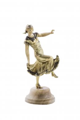 GEORGES OMERTH (Francia,1895-1925) Zíngara o bailarina.