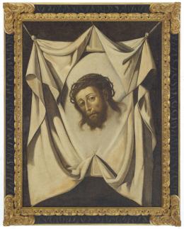 FRANCISCO DE ZURBARÁN, SEGUIDOR PAÑO DE LA VERÓNICA, SANTA FAZ