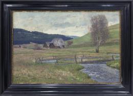 PAISAJE DE LA SELVA NEGRA, 1920