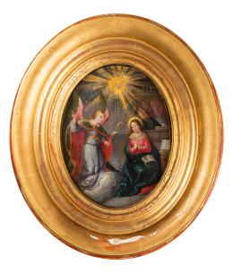 ESCUELA ITALIANA SIGLO XVII Anunciación