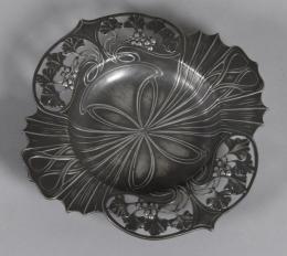 FUENTE ORNAMENTAL JUGENSTIL, WMF, ALEMANIA HACIA 1900