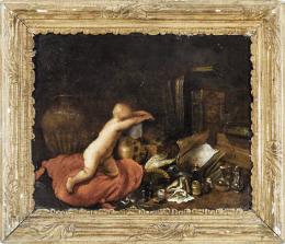 ESCUELA FLAMENCA SIGLO XVII Vanitas