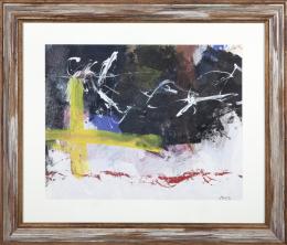 JOSE MANUEL PÉREZ REY (1960) Pintor gallego DISCURSO UNO Acrílico sobre cartón 39 cm.x49 cm.