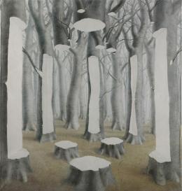 ERIC PAETZ (Marburg, Alemania, 1945) Trees: a pair