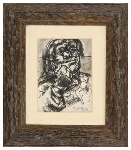 JOSE OTEREO ABELEDO "LAXEIRO" (Lalín, 1908 - Vigo, 1996) Sin título, 1974.