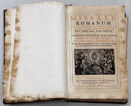 MISSALE ROMANUM, 1694.