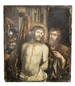 ESCUELA ESPAÑOLA, S.XVIII, COPIA DE RUBENS Ecce Homo