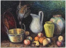 FRANCESC PEIRÓ MARTIN (1912 - 2002) Pintor alicantino BODEGÓN DE LA PERDIZ