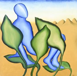 RUPERTO CABRERA (San Cristobal de La Laguna, Tenerife 1960) Sin título, 1991.