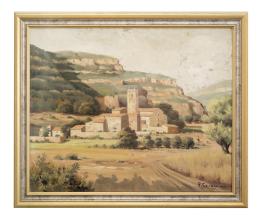 ESCUELA ESPAÑOLA, S.XX Paisaje rural