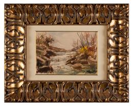 PAISAJE CON RÍO, S.XX