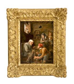 OPERACIÓN QUIRÚRGICA, COPIA DEL ORIGINAL DE DAVID TÈNIERS (Flanders, 1610-1690)
