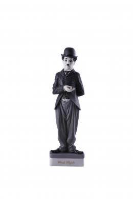 CHARLIE CHAPLIN, FIGURA DE BISCUIT POLICROMADO, PERTENECIENTE A LA SERIE "PERSONAJES DEL CINE", ALGORA