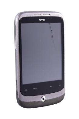 TELÉFONO HTC PC49100, PLATEADO Y GRIS Exclusivo para repuesto, no se garantiza el funcionamiento de ningún terminal. 