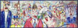 JESÚS COITO (1949) Pintor salmantino VENGA LAS FIESTAS