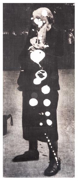 DARIO VILLALBA (San Sebastian, 1939) Woman Speaker's corner Spots, 1993.