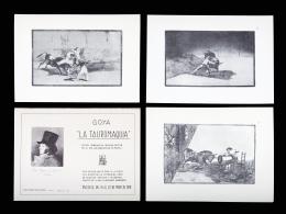 FRANCISCO DE GOYA (Fuendetodos, Zaragoza, 1746-Burdeos, Francia, 1828) 33 ilustraciones de "La tauromaquia". 1978