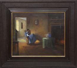 ANTONIO VALENCIA (1957) Pintor madrileño SIN TÍTULO