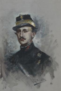 CECILIO PLA Y GALLARDO (1860 - 1934). Pintor valenciano
RETRATO DE FRANCISCO I DE NÁPOLES