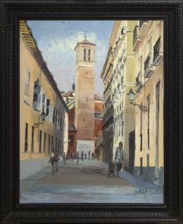 SANTIAGO DÍAZ SANTOS (1940) Pintor madrileño
SAN PEDRO EL VIEJO, MADRID