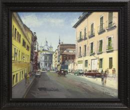 SANTIAGO DÍAZ SANTOS (1940) Pintor madrileño
CARRERA DE SAN FRANCISCO, MADRID