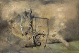 FERMÍN RAMÍREZ (1955) Pintor madrileño GENERÉS DE SUMMA Acrílico sobre tabla 122,5 cm.x180 cm.