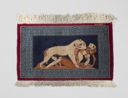 ALFOMBRA ÁRABE DE NUDO, S. XX.