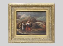 LUCHA DE JACOB Y EL ÁNGEL (S. XVII)