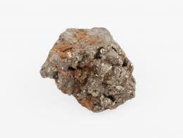 GRAN ROCA DE PIRITA CRISTALIZADA (FOOLS GOLD) CON CRISTALES DE CUARZO SOBRE MATRIZ Gran roca de pirita, donde se aprecia la cristalización cúbica característica de este mineral, sobre matriz con presencia de cristales de cuarzo naturales, sobre matriz nat