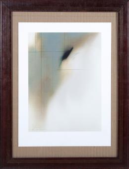 FERNANDO ZOBEL (1924-1974) Pintor español ABSTRACCIÓN Impresión 49,5 cm. x38 cm.