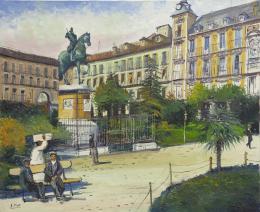 ESTATUA DE FELIPE III, MADRID C.1912