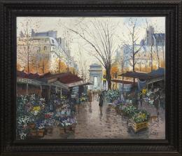 MARCHÉ AUX FLEURS, PLACE DES TERUES, PARÍS