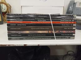 COLECCIÓN COMPUESTA POR 10 CATÁLOGOS DE LA CASA DE SUBASTAS CHRISTIE’S DEL AÑO 1995.