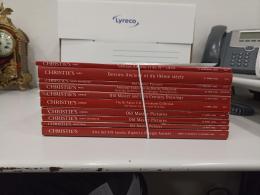 COLECCIÓN COPUESTA POR 10 CATÁLOGOS DE LA CASA DE SUBASTAS CHRISTIE’S DEL AÑO 2002.
