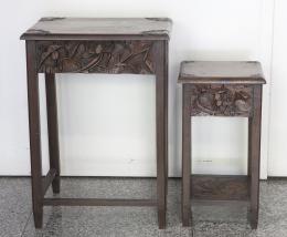 PAREJA DE MESILLAS CHINAS Madera