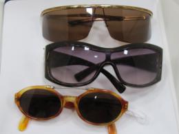 LOTE DE 3 GAFAS DE SOL Señales de uso