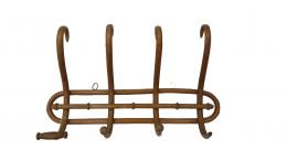 PERCHERO DE MADERA. S. XIX Madera 42x69 cm.