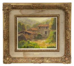 PAISAJE CON CASAS