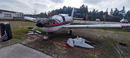 SOCATA RALLYE 180 COMMODORE MORANE-SAULNIER MS893A GLIDER & BANNER TOWING PLANE WITH INCIDENT IN 2019, CURRENTLY AT CUATRO VIENTOS AIRPORT (LECU)THE FRONT WHEEL AXLE BROKE AND THE PROPELLER TOUCHED THE GROUND AT LOW SPEED.HAS HOOK FOR GLIDER AND BANNER TO