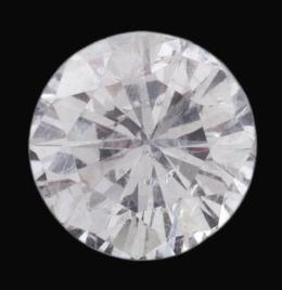 DIAMANTE SUELTO EN TALLA BRILLANTE DE APROX 0.40CT  Talla brillante 0.40 ct aprox  Color y pureza estimada H-P1 