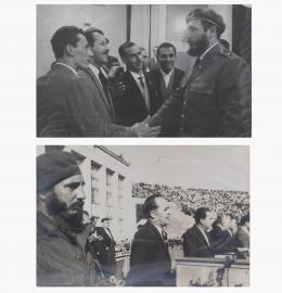 PRIMER VIAJE A RUSIA DE FIDEL CASTRO, 1963.