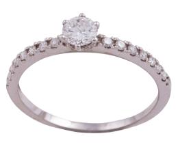 SORTIJA EN ORO 18KT Y DIAMANTES