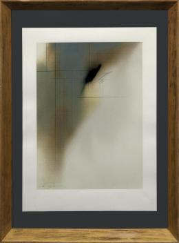 FERNANDO ZOBEL (1924-1974) ORILLA XV Impresión sobre papel arches 65 cm. x50 cm.