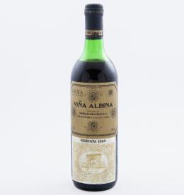 VIÑA ALBINA, RIOJA, RESERVA DE 1982.