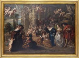 EL JARDÍN DEL AMOR, COPIA DEL ORIGINAL DE PEDRO PABLO RUBENS
