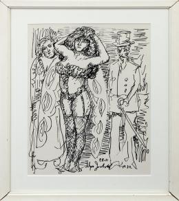 BAILARINA CON CABALLEROS, 1982